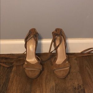 Strapy heels!